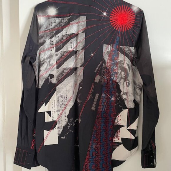 Robert Graham Limited Edition Path to 20 Men's Medium Shirt - Picture 4 of 8